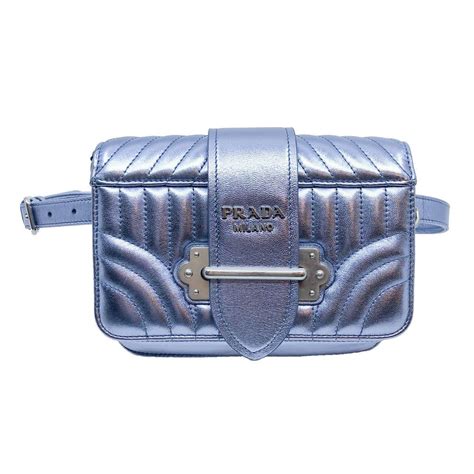 prada fanny pack silver|prada handbags.